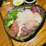 鳥庫 - 料理写真:刺身5種盛り