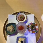 肉寿司 イタリアンバル 閂 心斎橋店 - 前菜