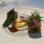 レストランひらまつ 広尾 - アスパラガス