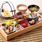 Lunchtime limited “Aya-IRODORI-Mamesara Gozen” 3,000 yen (tax included) *Reservation required
