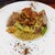 イタリアン食堂 MAS - 料理写真:牛バラ肉と新玉ねぎ、スナップエンドウの白ワイン煮込みパスタ