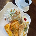 cafe ChaCha - 卵トースト