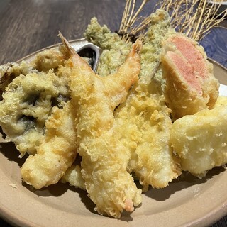 お刺身・天ぷら・一品料理！旬を味わう飲み放題コース