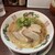 福ヤ - 料理写真:とんこつ久留米ラーメン 浮いてる茶色のヤツ、何なんだろ？何も調べて無いから分からん…