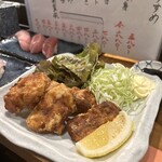 立ち寿司 まぐろ一徹 - まぐろの唐揚げ