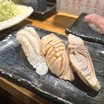 立ち寿司 まぐろ一徹 - 炙り三昧