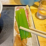 超純水採麺 天国屋 - 小松菜