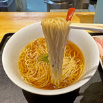 超純水採麺 天国屋 - しなやかで喉越しの良い麺