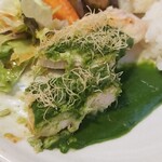 キッチン ブルー グローブ - マンダイとカダイフ