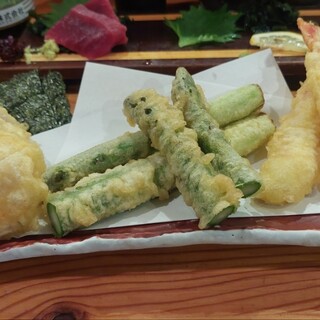 天ぷらと旬のおさかな 菜の花_1