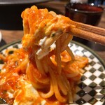 Salmone bene - 鮭とカニのトマトクリーム生パスタ