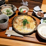 izakaya草 - かつとじ定食