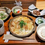 izakaya草 - かつとじ定食