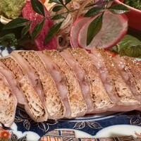 対馬のどぐろとイカ活き造り 博多 魚蔵 都ホテル店 - 