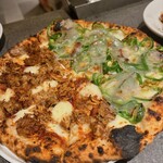 トトト - ンドゥイヤ+万願寺とうがらしのハーフ。背脂のグアンチャーレがウマい