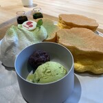 miko cafe - パンケーキ（抹茶）