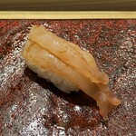 うまい鮨勘 総本店 - 南蛮海老の昆布締め