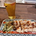 我恵你好 - 蒸豚きゅうり450円
