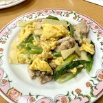 餃子の王将 - 料理写真:肉と玉子のいりつけ