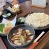 よしふじ - 料理写真:肉汁うどん＋天ぷら