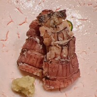 鮨 あお - 蝦蛄です。ボイルした後、蛤の煮汁に漬け込みました