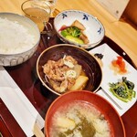 柴沼醤油食堂 - 日替わりランチ1100円