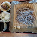 そばや 一秀 - 山菜ざる