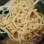 横浜家系ラーメン 大輝家 - 麺のアップ