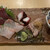 こもり亭 - 料理写真:刺身の盛り合わせ　　かつお　ひらめ　たこ　大トロの炙り　まぐろぶつ