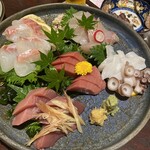 居酒屋 金市朗 - 刺身が新鮮で美味しかった〜