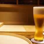 温石 - 運転の疲れを潤す至福の生ビール