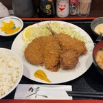 とんかつ 正木屋 - アジフライ定食