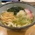 京寿司 - 料理写真:大根おろし＆おろし生姜 と 天かす が別皿で来ます。最初に大根おろしでさっぱり食べて、後から天かすを入れて食べるのが好きです。麺は柔らかめです。