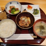 柴沼醤油食堂 - 日替わりランチ1100円