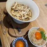 麺屋割ぽう ツクリ茸 - 