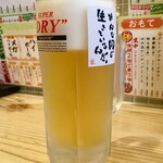 Toribura - もう1杯『生中』190円