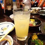 鳥好 - 白桃サワー550円