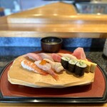 しほう田 - 特にぎりランチ…¥1,500円(税込)※通常提供メニューでは有りません。