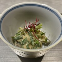 Cuisine SHINGO 日本橋 - 貝の肝和え