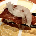 もりもり寿し - ステーキ炙り