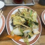 亀戸ぎょうざ - 肉野菜炒め