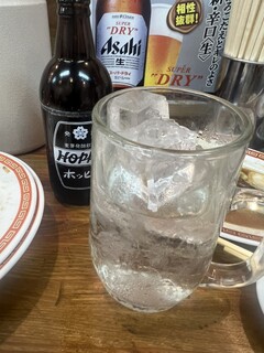 Kameido Gyouza - ホッピー　グラス大きめうれし