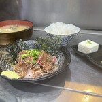 Iwamatsuya - ランチメニューのゴマカンパチ定食【880円】