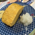 すし銚子丸 - 厚焼きたまごです。