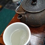 Rikyuu An - 蕎麦湯です。自然な色合い。