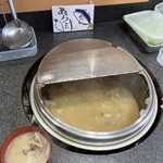 すし銚子丸 - あら汁です。