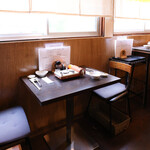 ぶりしゃぶ鍋 ますとみ - 2名様用テーブル×2