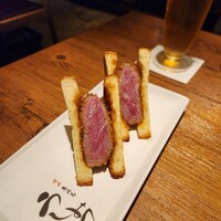 焼肉 うしみつ 恵比寿本店 - 『厳選ヒレ肉のブリオッシュサンド』