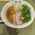 らーめん 鴨to葱 - 鴨ラーメン ¥980（今月の葱2＋３）+煮玉子 ¥150