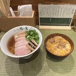 らーめん 鴨to葱 - 鴨コンフィ麺と鴨親子丼